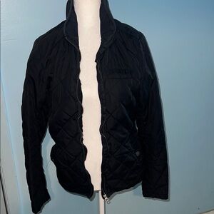 Women's Black Quilted Jacket